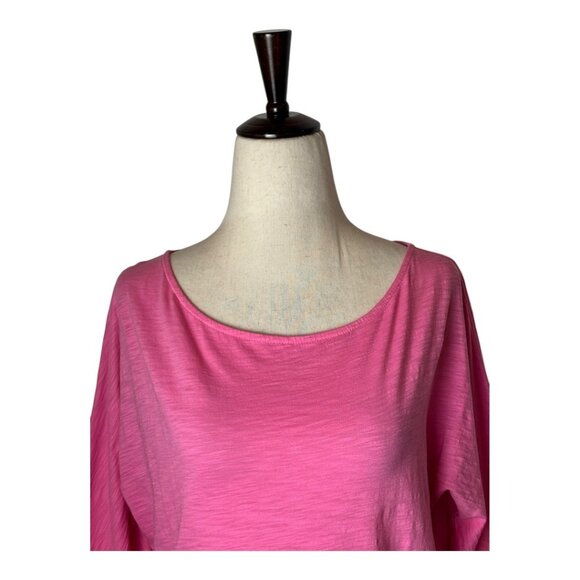 Lilly Pulitzer Dress Women Small Pink Pima Cotton Slub‎ Knit Casie Mini Tee Boho - Picture 5 of 12
